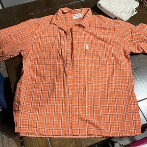 Mens Colombia Short Sleeve Button Down